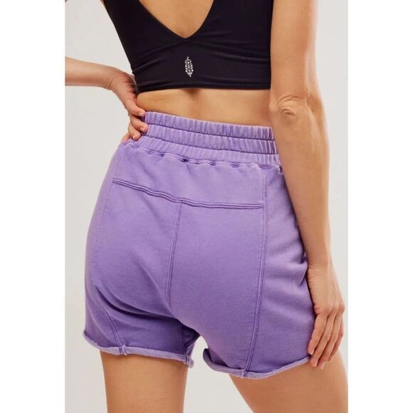 FP Movement OB1814649 Women's Sz XS Washed Super Berry Purple All Star Shorts - Picture 10 of 11